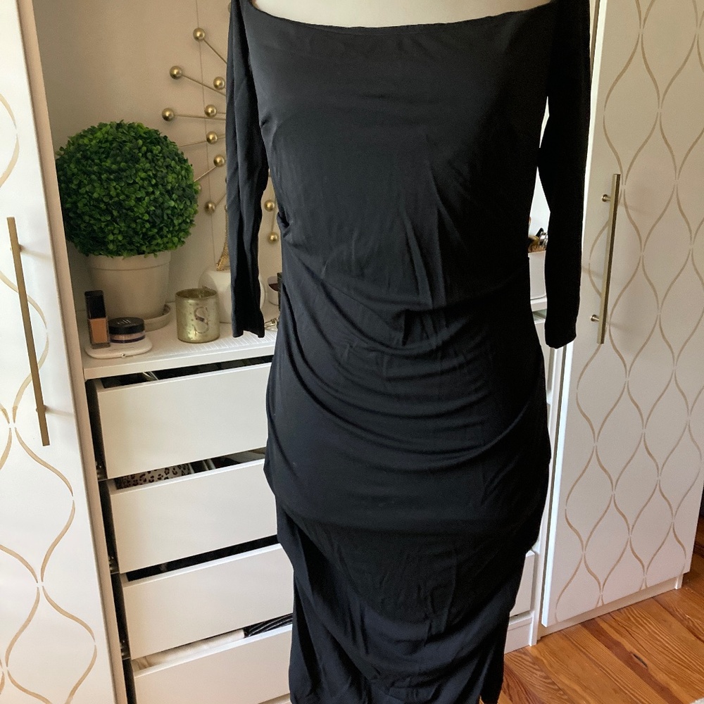 Nicole Miller black cocktail dress